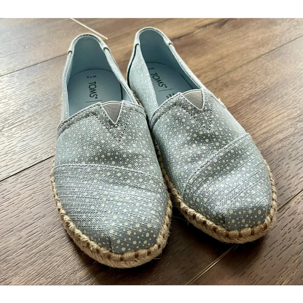 Toms NWOT Alpargata rope espadrille shoes 7.5